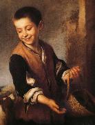 Bartolome Esteban Murillo Juvenile and Dogs oil painting picture wholesale